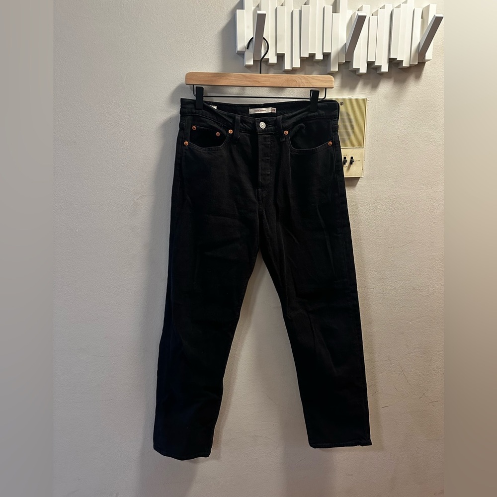 Levi’s Straight Wedgie Jeans in Black